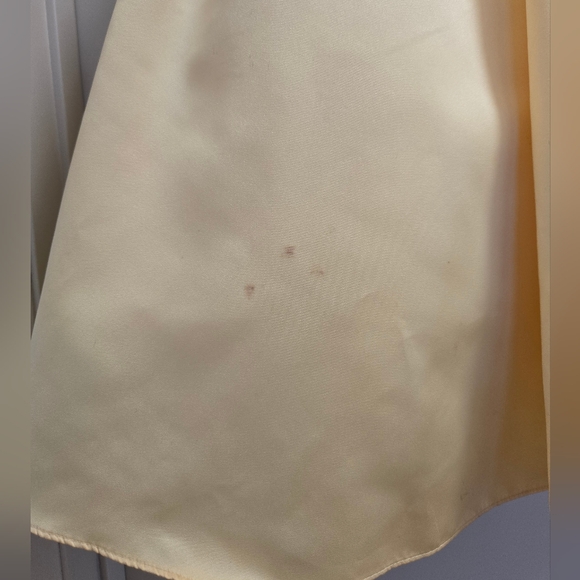 David's Bridal Canary Yellow Flower Girl Dress - Picture 6 of 6